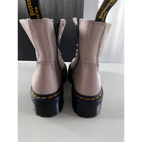 Dr. Martens Jadon Platform Vintage Taupe Pisa leather Boot (Women) size US 6 - Picture 6 of 12